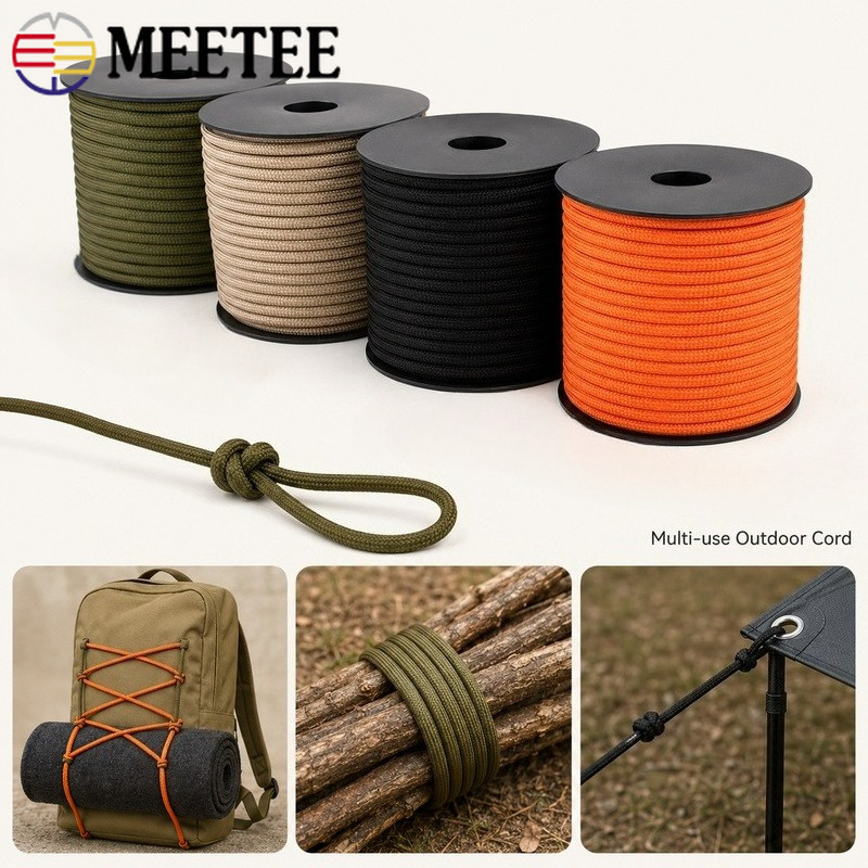 Home Lines Textiles - 1Pc 4mm 20M/50M 550 Paracord Rope