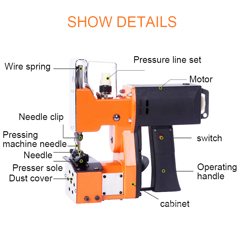 Portable Electric Sewing Machi - Home Textiles Industry recension och pris