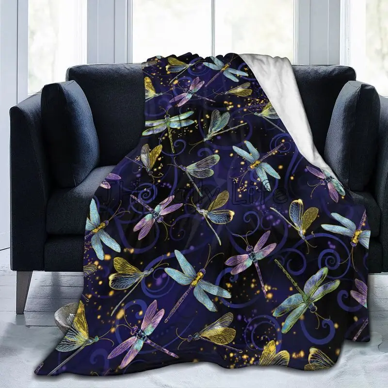 Dragonfly Galaxy Fleece Blanke - Galaxy Home Textiles recension och pris