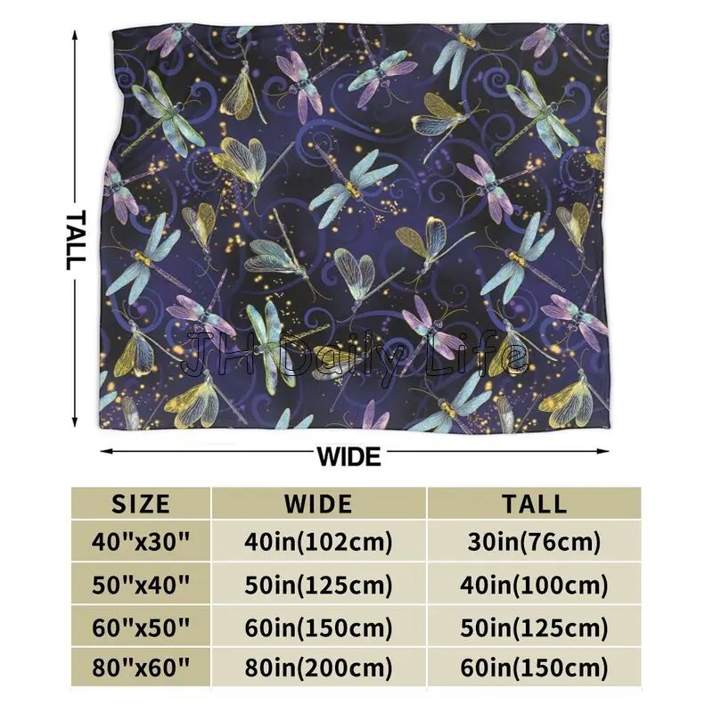 Dragonfly Galaxy Fleece Blanke - Galaxy Home Textiles recension och pris