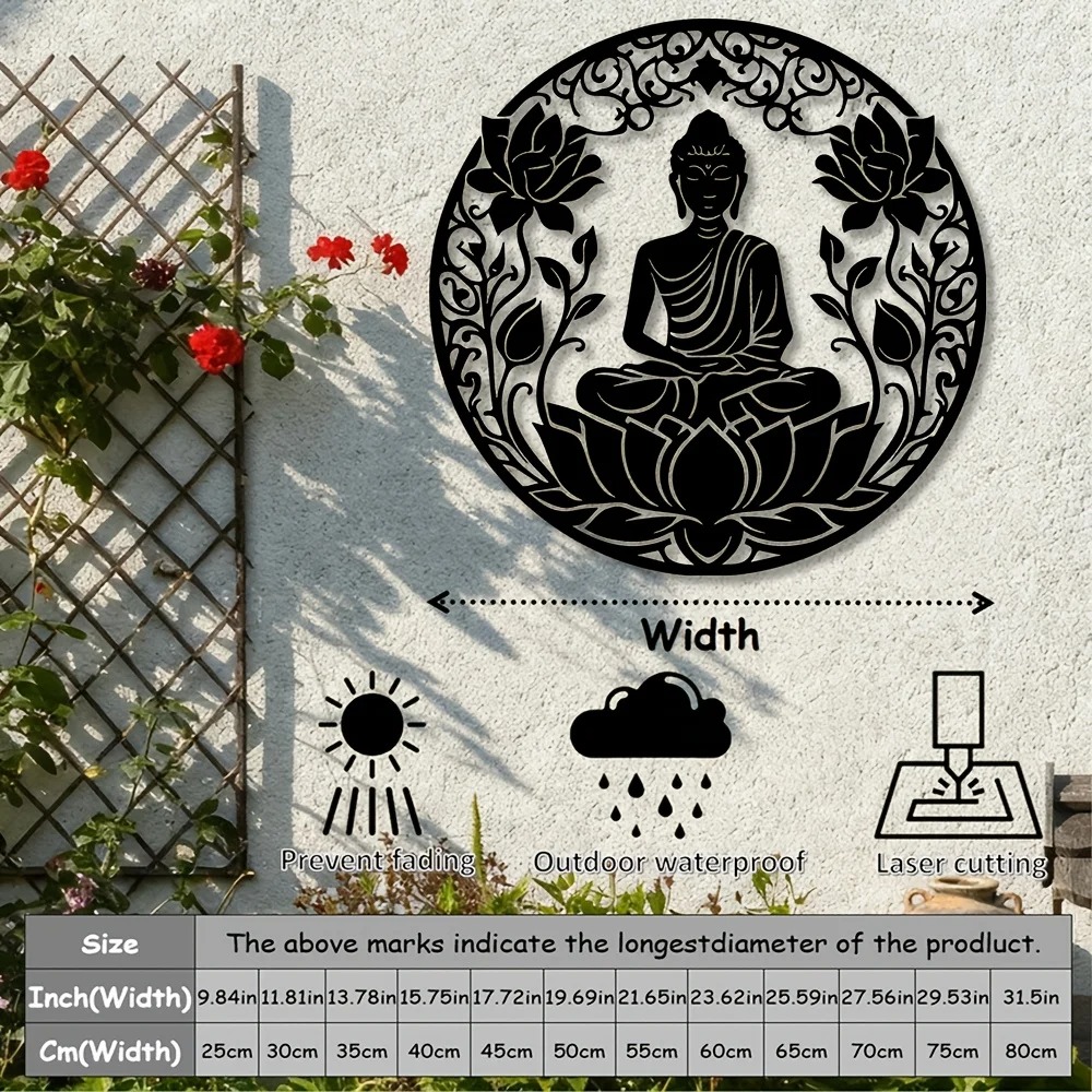 Brand 2D Flat Buddha Lotus Man - Home Textiles Brands recension och pris