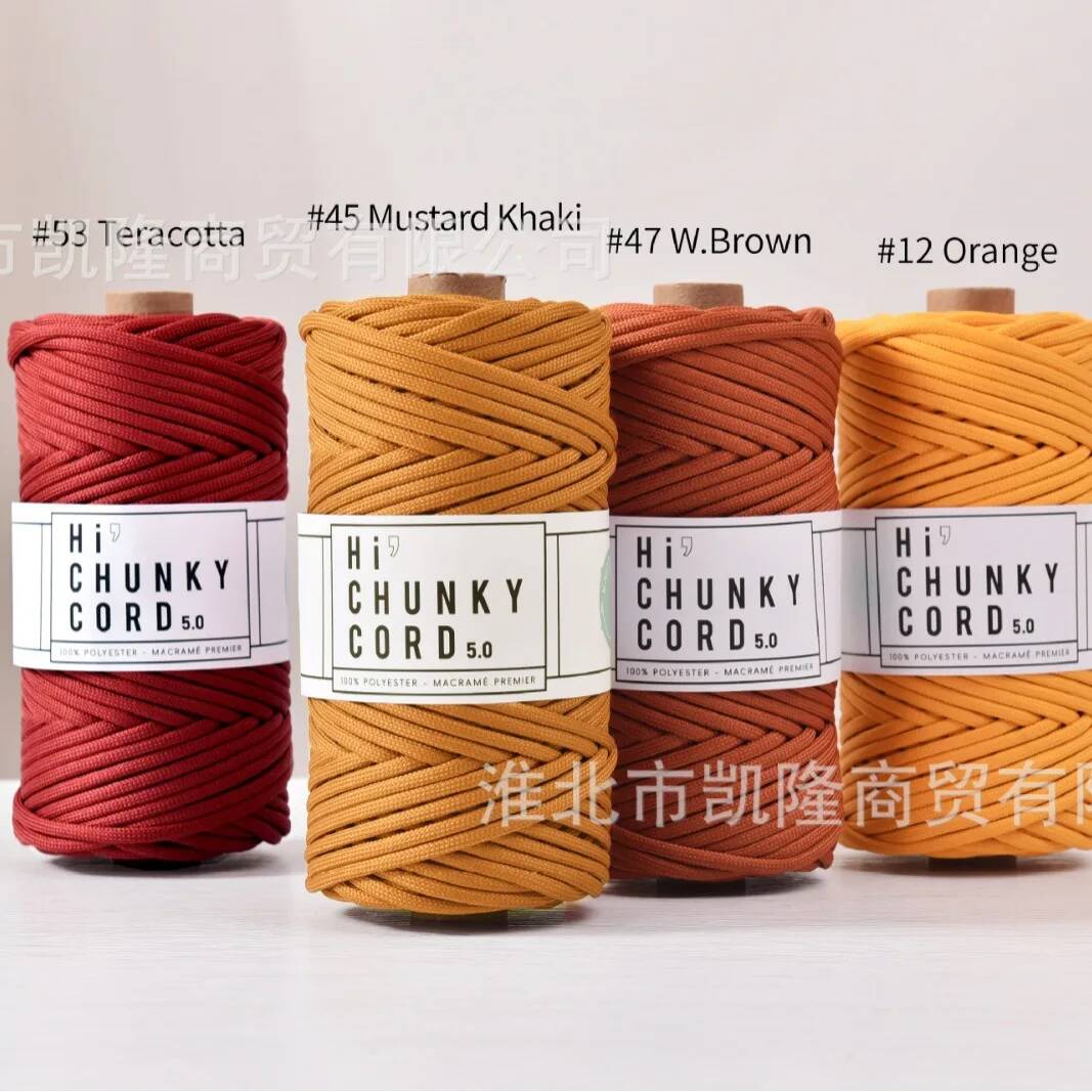 Soft Polyester Chunky Cord 5mm - Home Textiles Consultant recension och pris