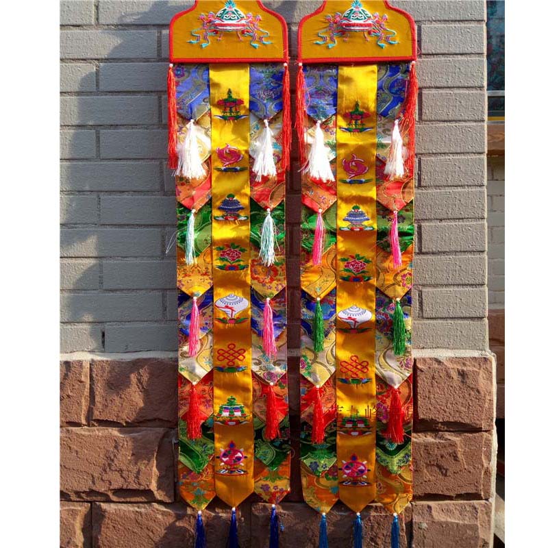 A PAIR 2p Wholesale Buddhist s - Home Textiles China recension och pris