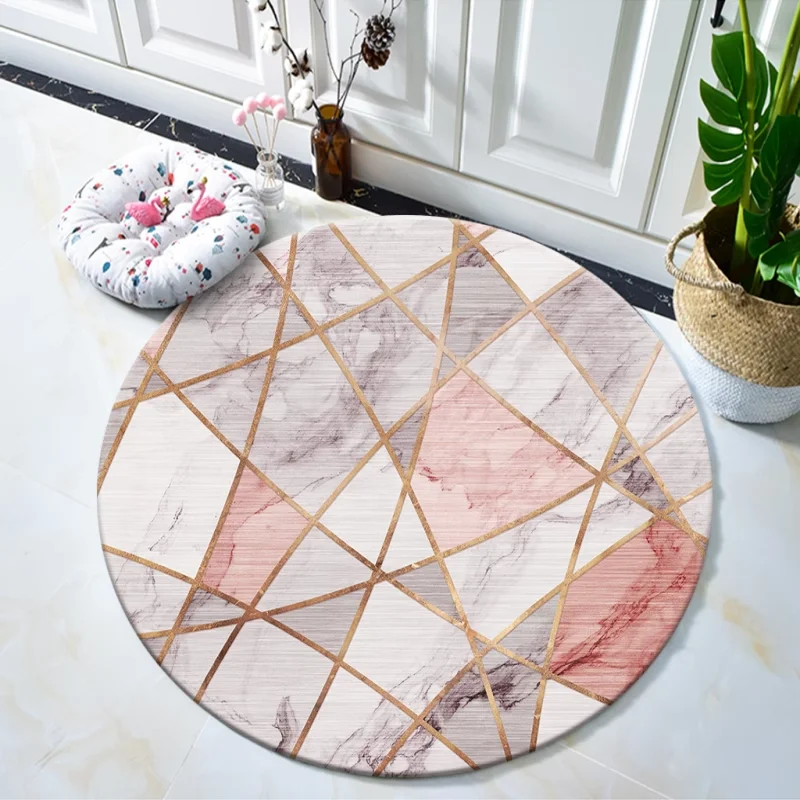 ~O~Light Luxury Round Floor Ma - Home Lines Textiles recension och pris