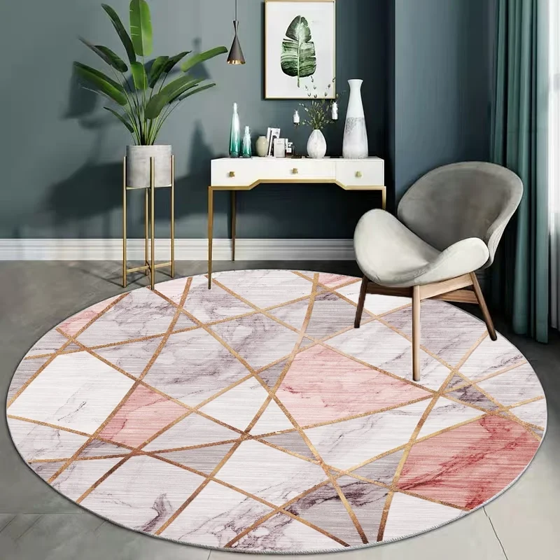 ~O~Light Luxury Round Floor Ma - Home Lines Textiles recension och pris
