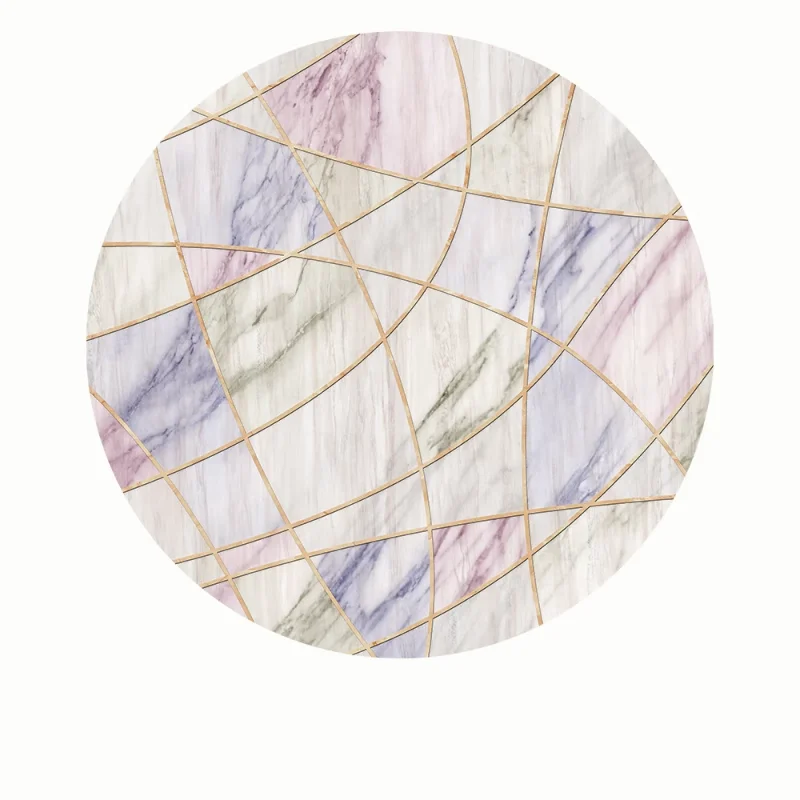 ~O~Light Luxury Round Floor Ma - Home Lines Textiles recension och pris