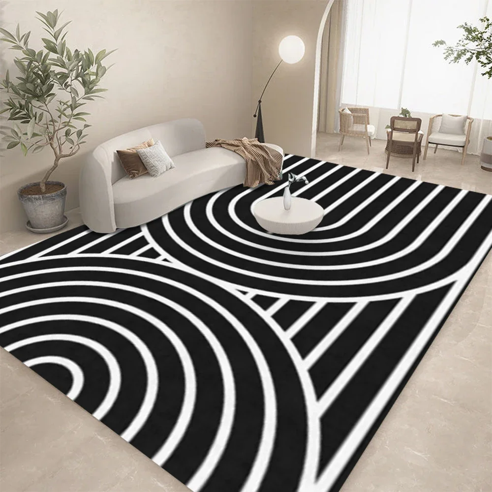 HD-Black White Geometric Line  - Home Lines Textiles recension och pris