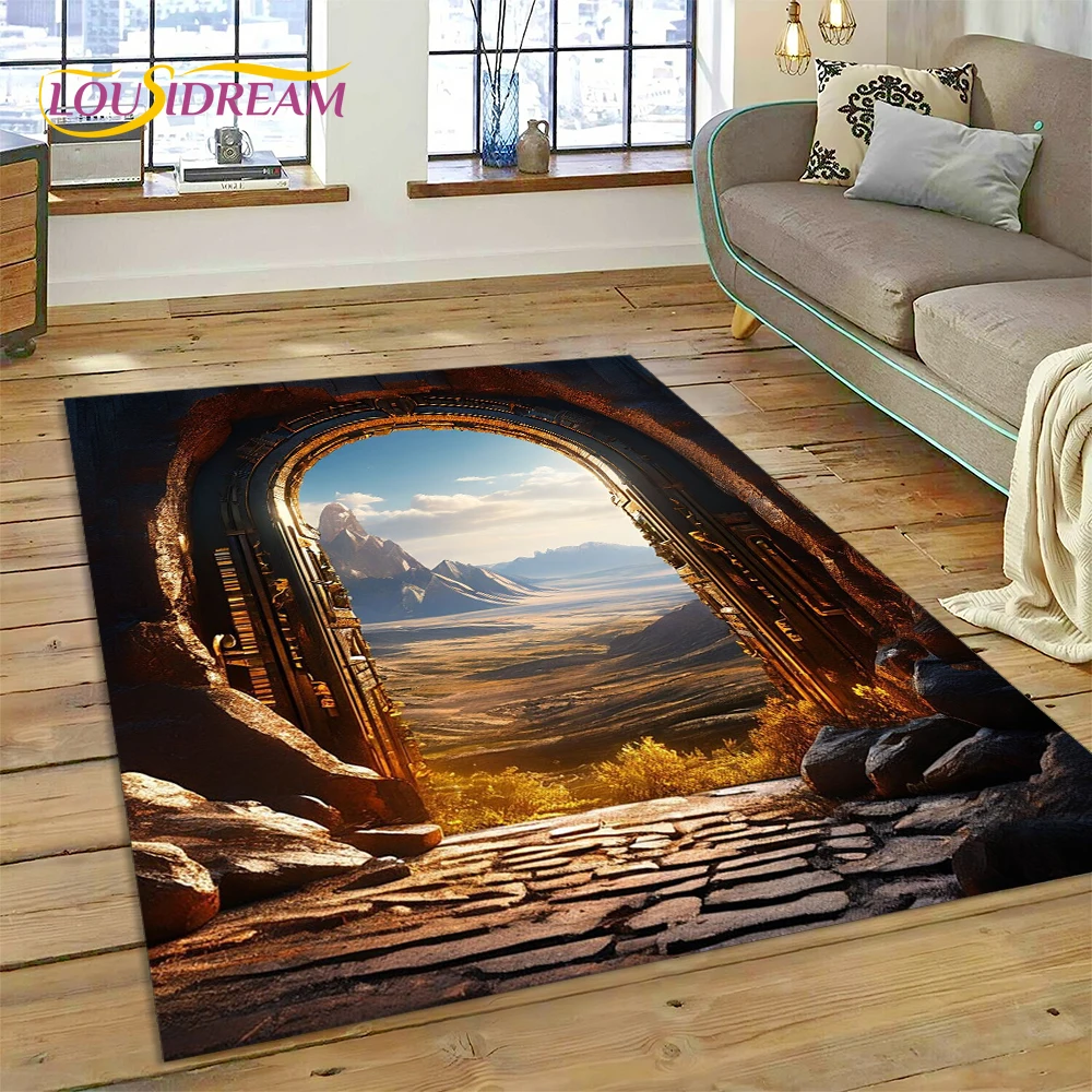 Illusion God's Temple Door Gat - Home Textiles Sale recension och pris