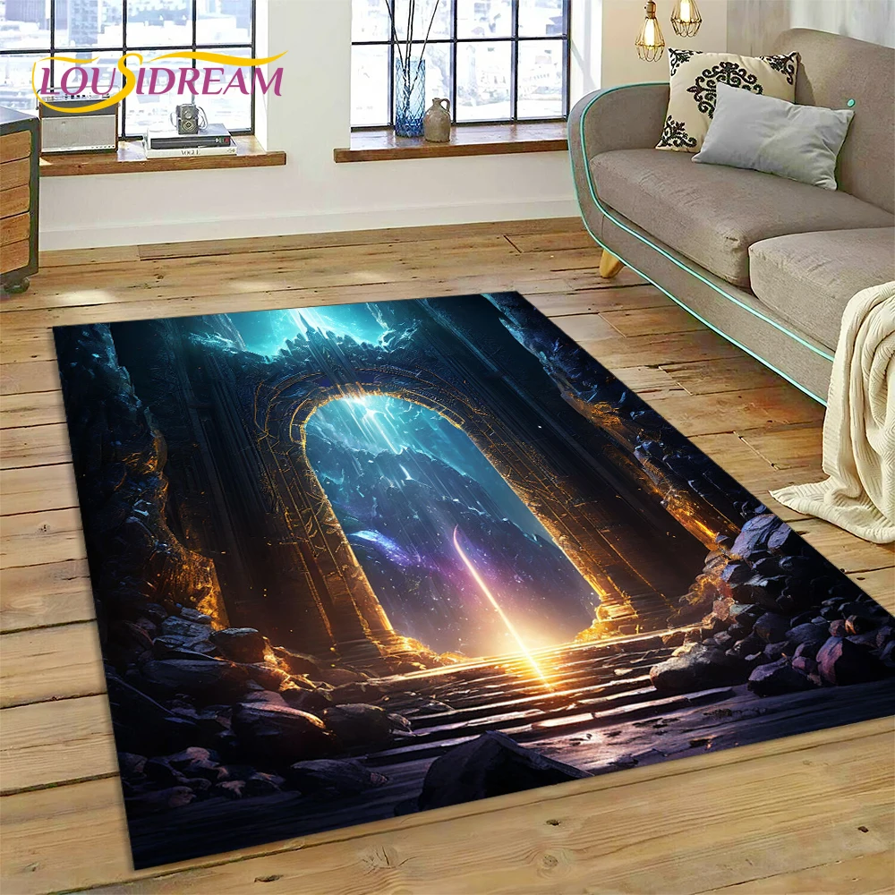 Illusion God's Temple Door Gat - Home Textiles Sale recension och pris