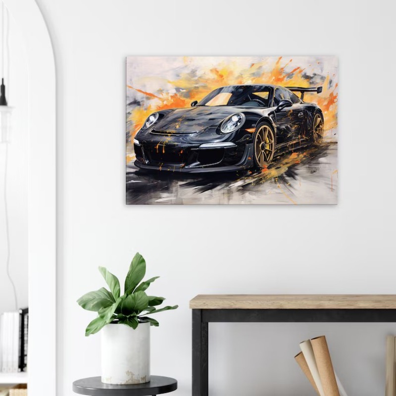 Modern Abstract Luxury Cars Po - Home Textiles Brands recension och pris