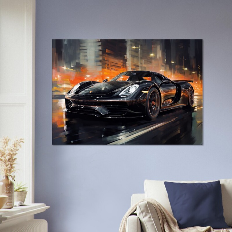 Modern Abstract Luxury Cars Po - Home Textiles Brands recension och pris