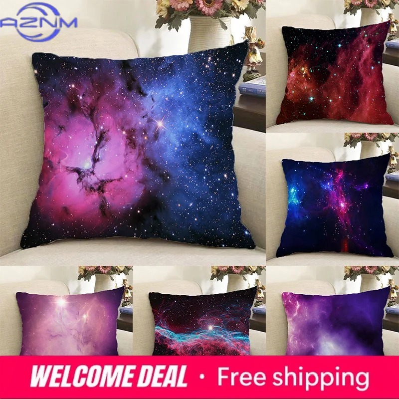Universe Galaxy Decorative Pil - Galaxy Home Textiles recension och pris