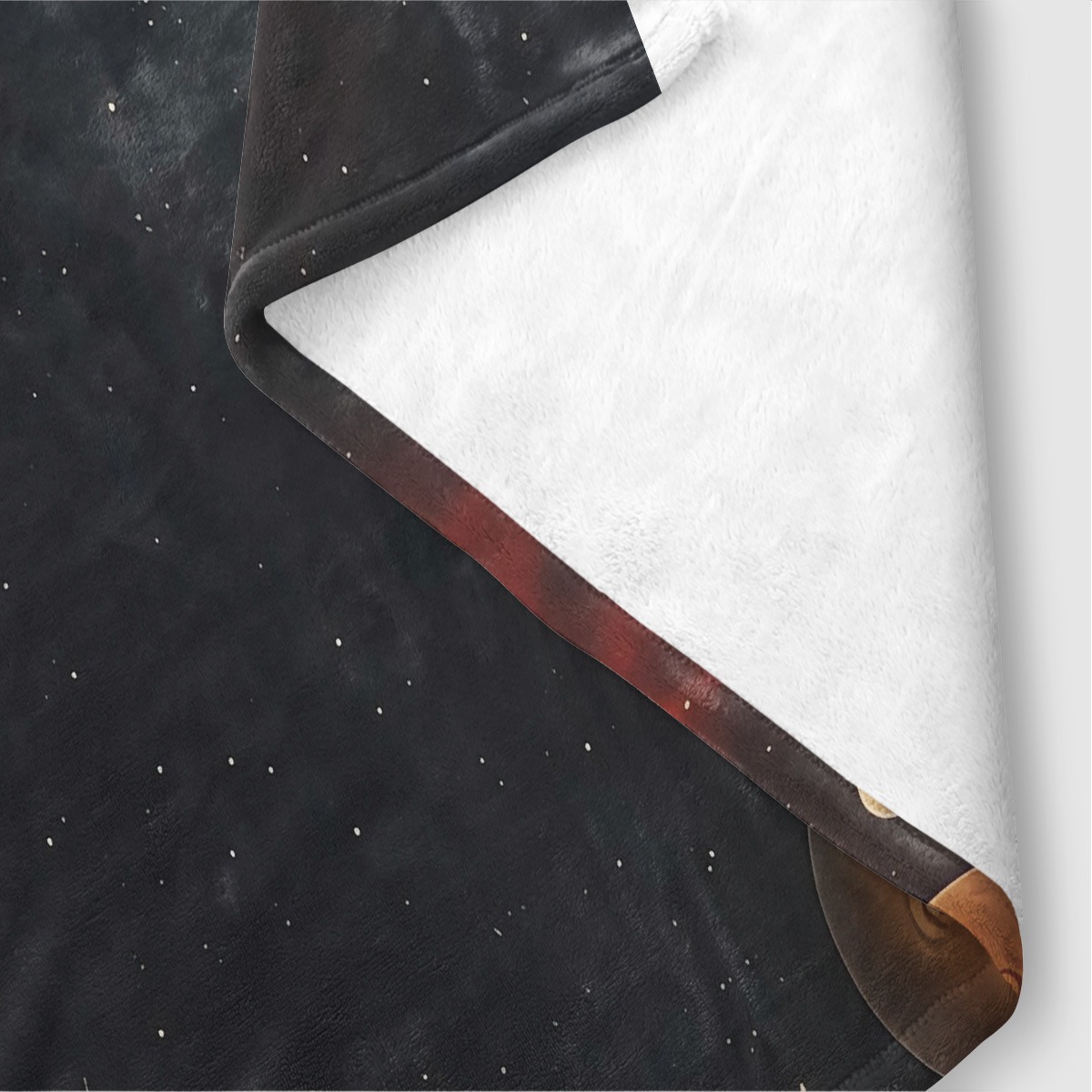 Galaxy Planets Pattern Flannel - Galaxy Home Textiles recension och pris
