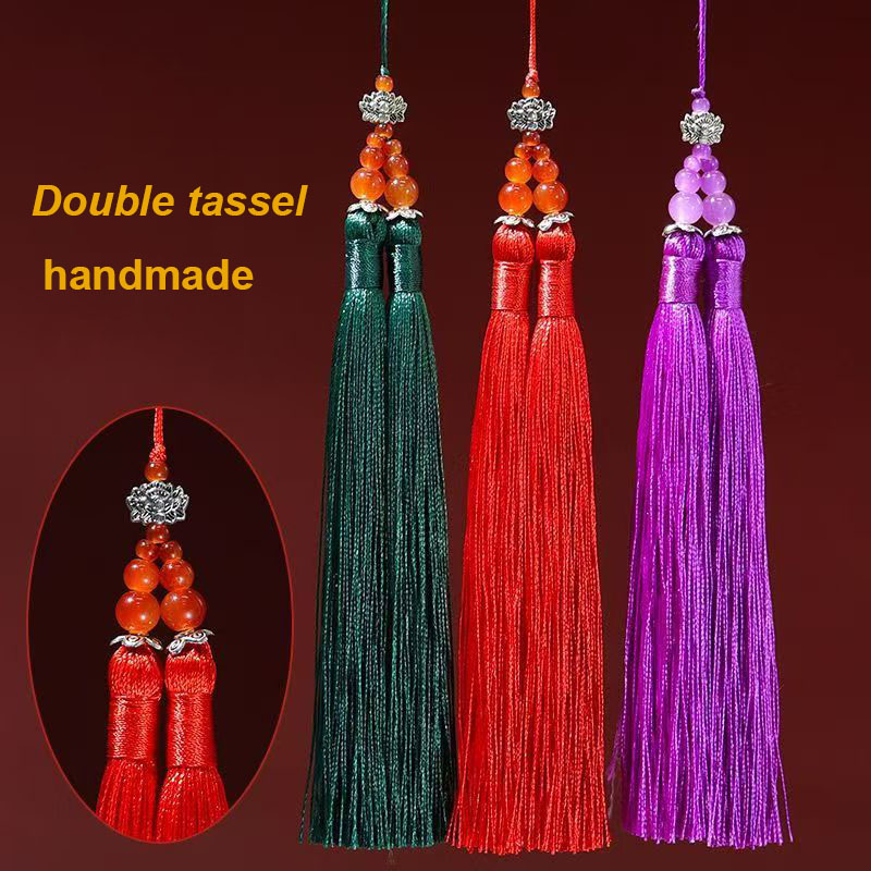 1/2Pcs 15cm Double Tassel Brus - Home Textiles Suppliers In Usa recension och pris