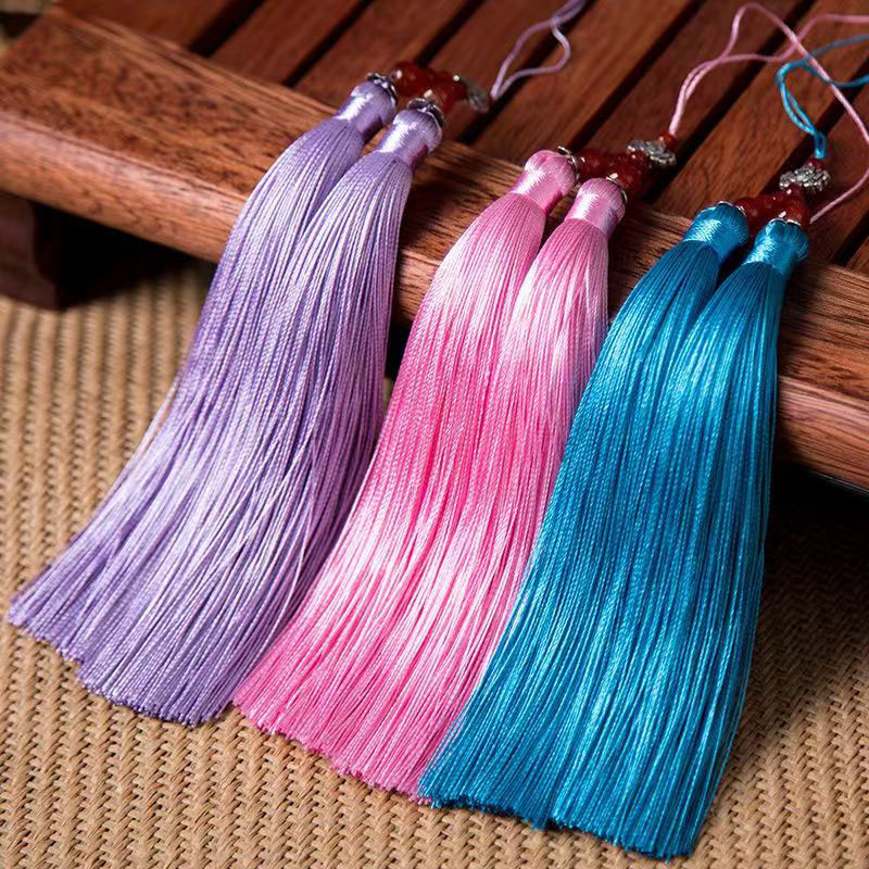 1/2Pcs 15cm Double Tassel Brus - Home Textiles Suppliers In Usa recension och pris