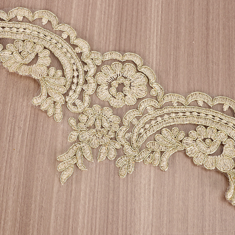 1Yard 4.7cm Wide Exquisite Gol - Home Lines Textiles recension och pris