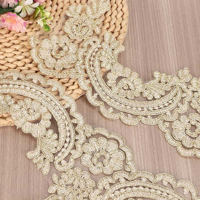 1Yard 4.7cm Wide Exquisite Gol - Home Lines Textiles recension och pris