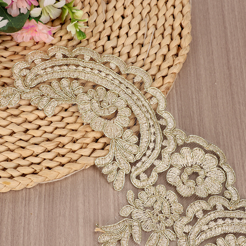1Yard 4.7cm Wide Exquisite Gol - Home Lines Textiles recension och pris