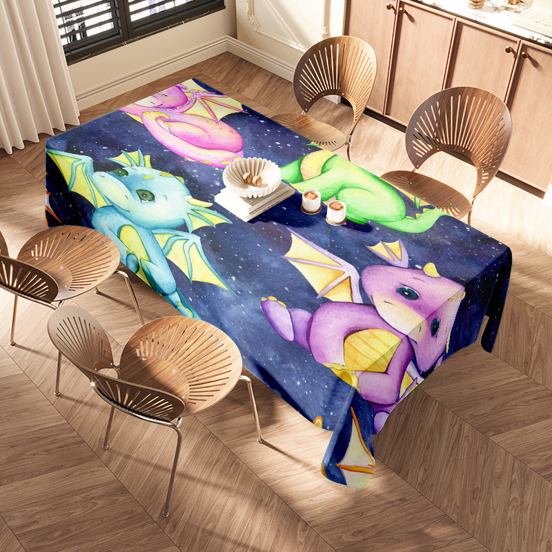 Vibrant Galaxy Unicorn Tablecl - Galaxy Home Textiles recension och pris
