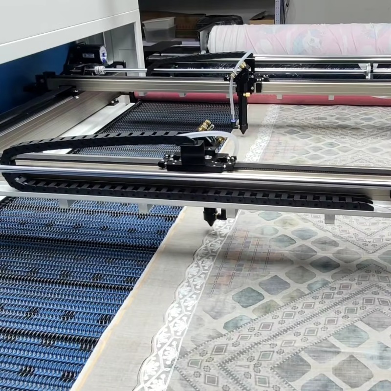 High-speed double-head laser c - Home Textiles Industry recension och pris
