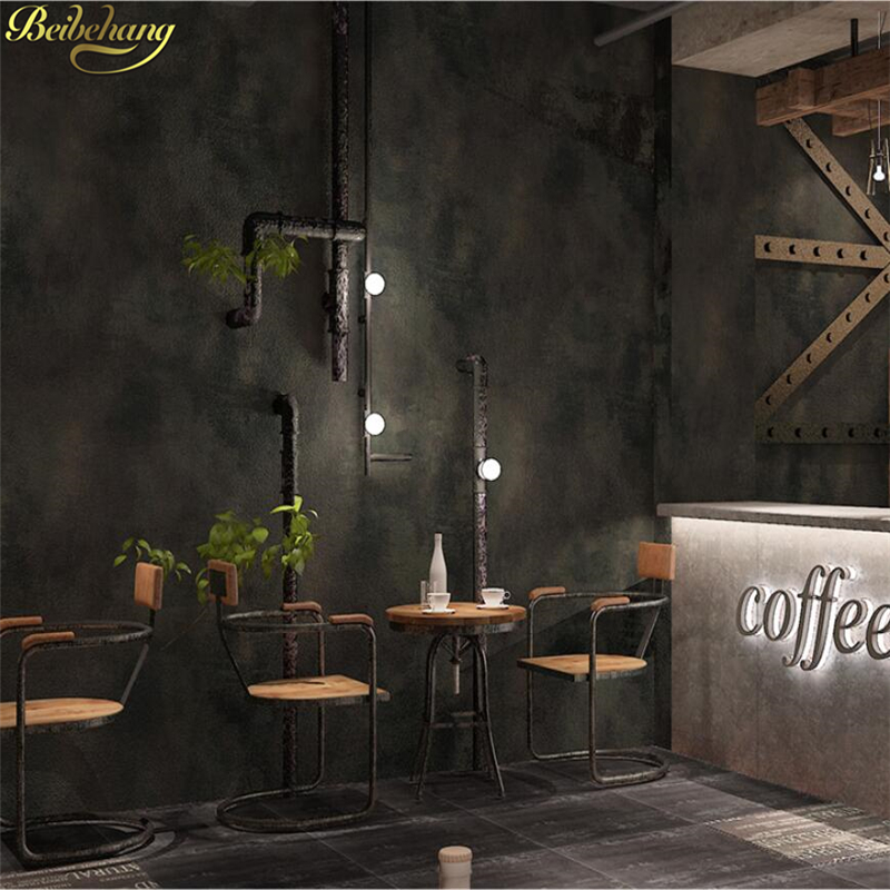 Retro cement gray wallpapers p - Home Textiles Industry recension och pris