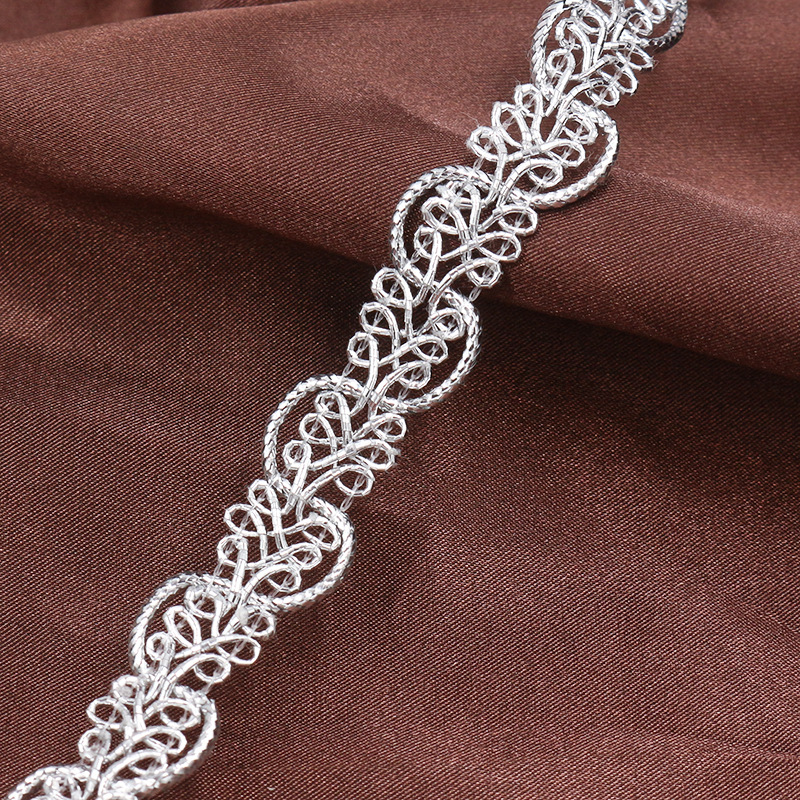 25/50 Meters Gold/Silver Braid - Home Lines Textiles recension och pris