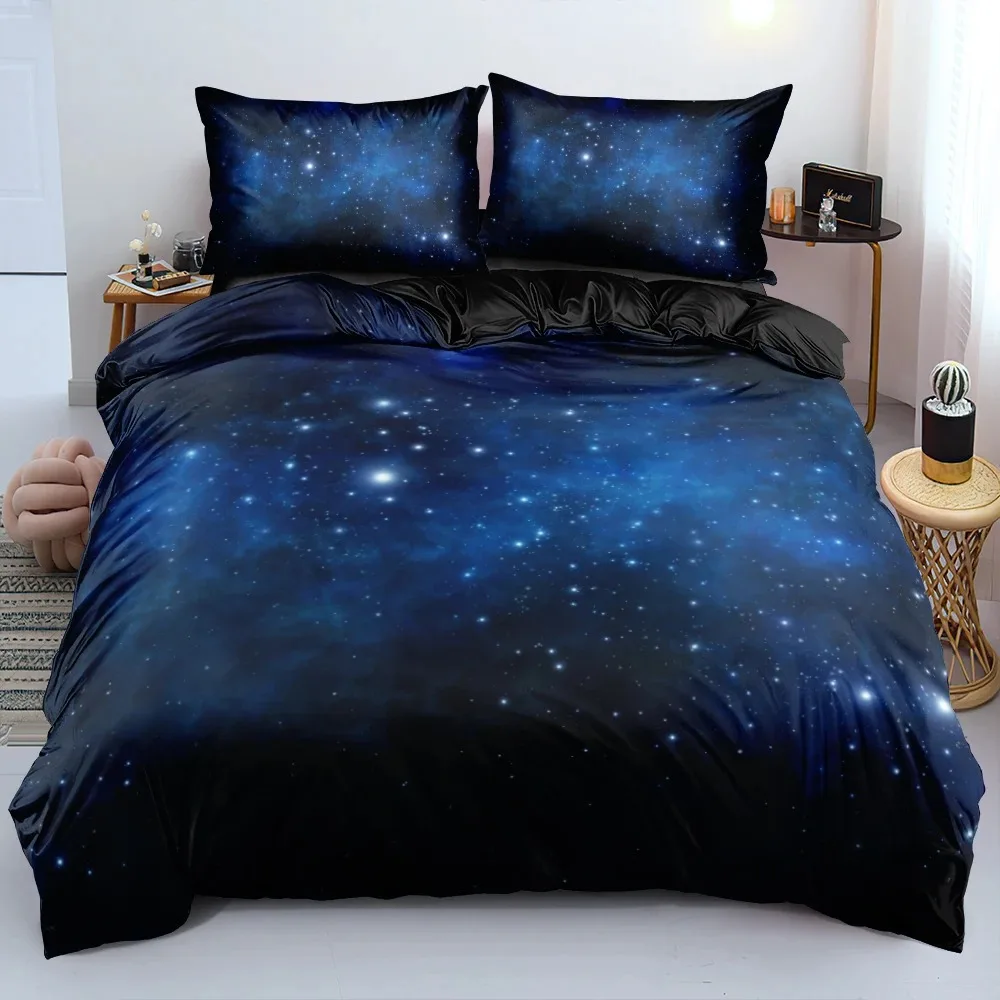 Luxury Galaxy Dark Blue Comfor - Galaxy Home Textiles recension och pris