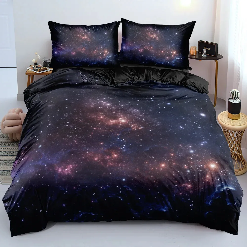 Luxury Galaxy Dark Blue Comfor - Galaxy Home Textiles recension och pris